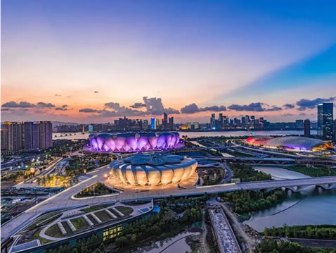 杭州奥体中心——第十九届亚运会主要场馆之一